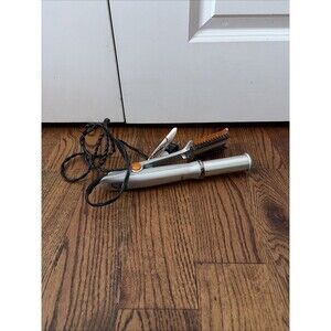 Instyler Rotating Hot Iron Hair Straightener 1.25" SILVER IS2.1-1001 WORKS